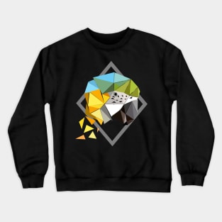 Polygon Macaw Crewneck Sweatshirt